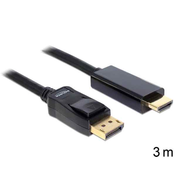 Cavo Displayport 1.1 maschio - High Speed HDMI-A maschio passivo 3 m nero