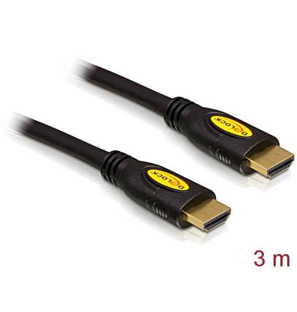 Cavo High Speed HDMI con Ethernet - HDMI-A maschio - HDMI-A maschio 4K 3 m