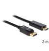 Cavo Displayport 1.1 maschio - High Speed HDMI-A maschio passivo 2 m nero