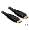 Cavo High Speed HDMI con Ethernet – HDMI A maschio - HDMI A maschio flat 3 m