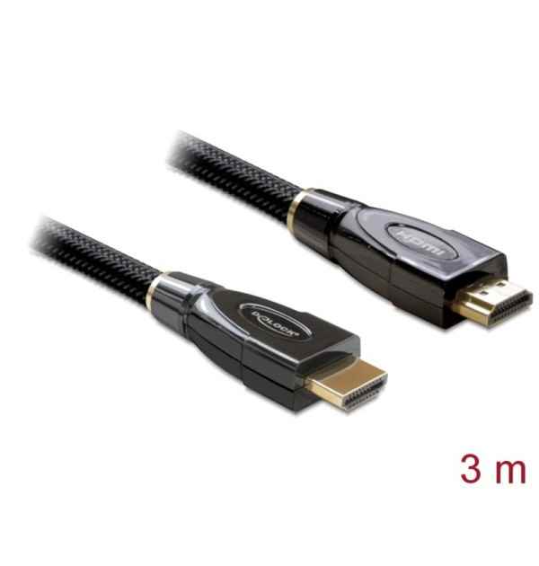 Cavo High Speed HDMI con Ethernet – HDMI A maschio - HDMI A maschio dritto/dritto 3 m 