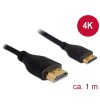 Cavo High Speed HDMI con Ethernet - HDMI-A maschio - HDMI Mini-C maschio 4K 1 m