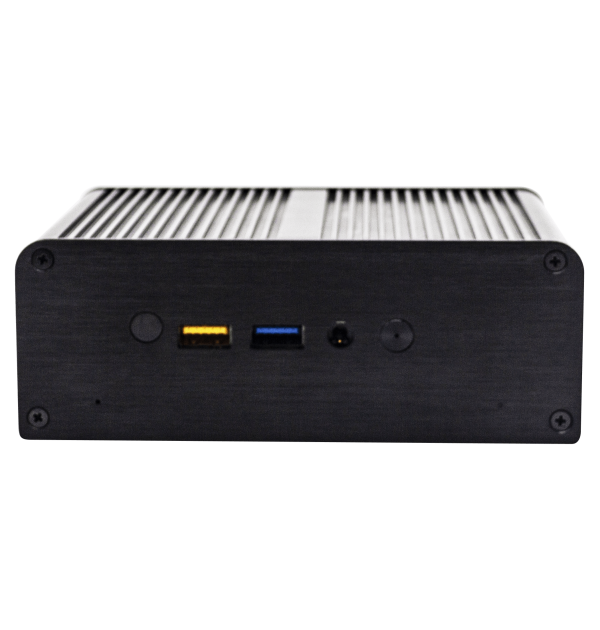 NUC Special Fanless Celeron J3455 2,30 GHz, GLan, 1x SSD/HDD 2,5", HDMI + VGA