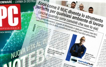 MondoNUC intervistati da "PC Professionale" e pubblicati sulla rivista di novembre